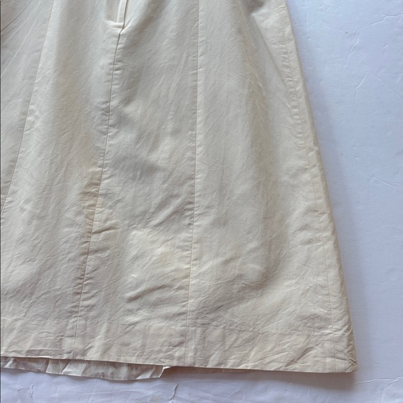 Lilly Pulitzer Vintage 90s White Label Silk Cotton Dress Lace Babydoll Y2K Cream - Picture 13 of 17